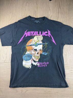 Metallica Damaged Double sided Tee. Men’s size large.



#metallica #damagedinc